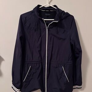 Tommy Hilfiger Navy Jacket with White Accents
